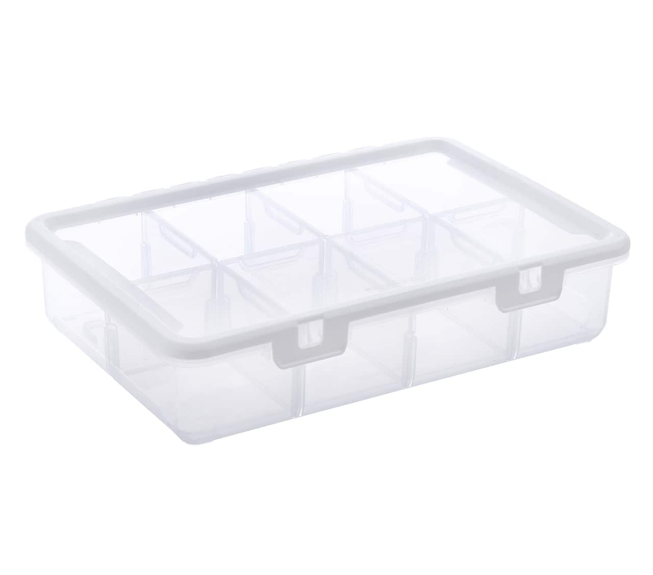 Ezy Storage 8-Compartment Large Cup Storage Box
